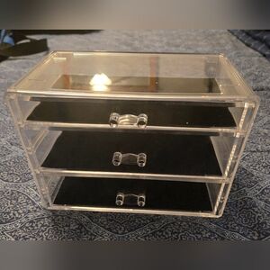 Clear Acrylic 3-Drawer Organizer